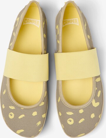 CAMPER Ballet Flats with Strap 'Right Nina' in Beige