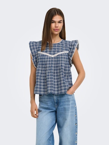 Haut ONLY en bleu : devant