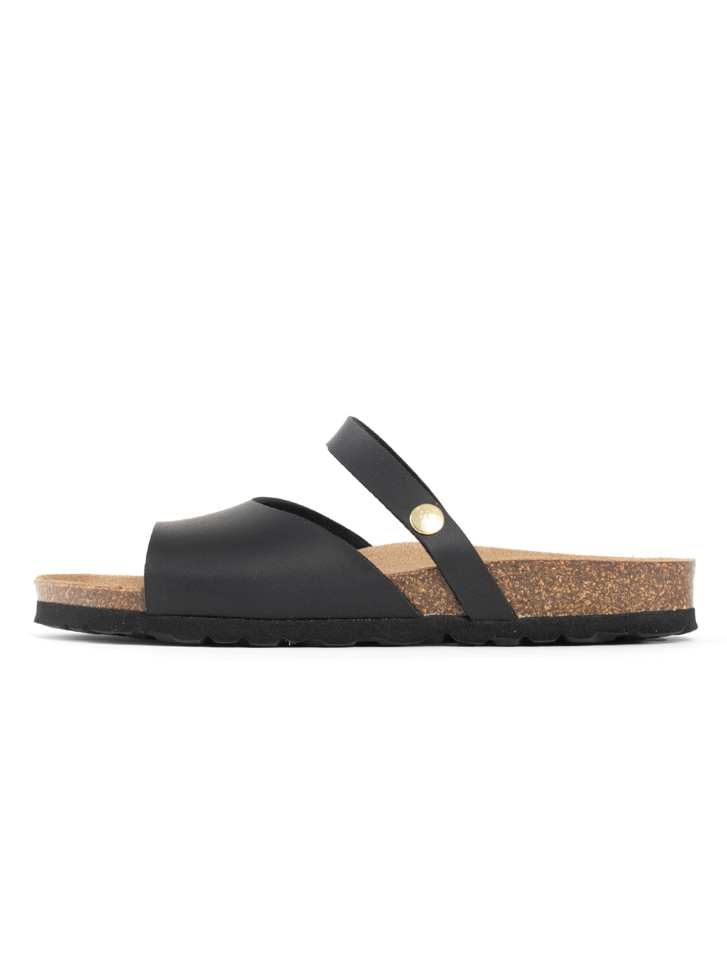 Saboți 'Marina' de la Bayton pe negru: față