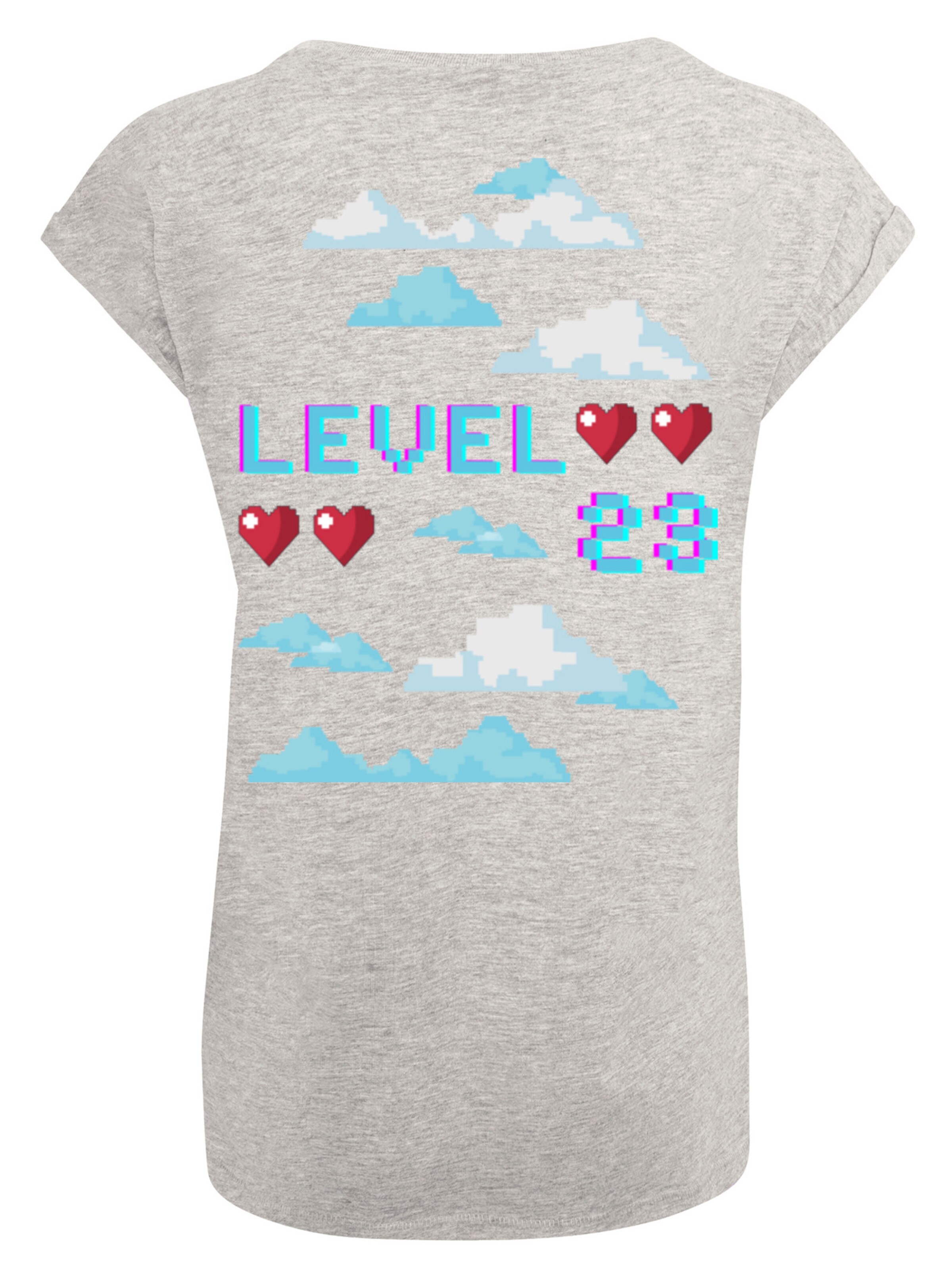 T-shirt 'Happy New Year Silvester 2023' F4NT4STIC en gris