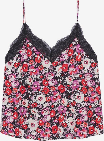 MANGO Blouse 'VIGNET' in Light yellow / Light purple / Red / Black / White, Item view