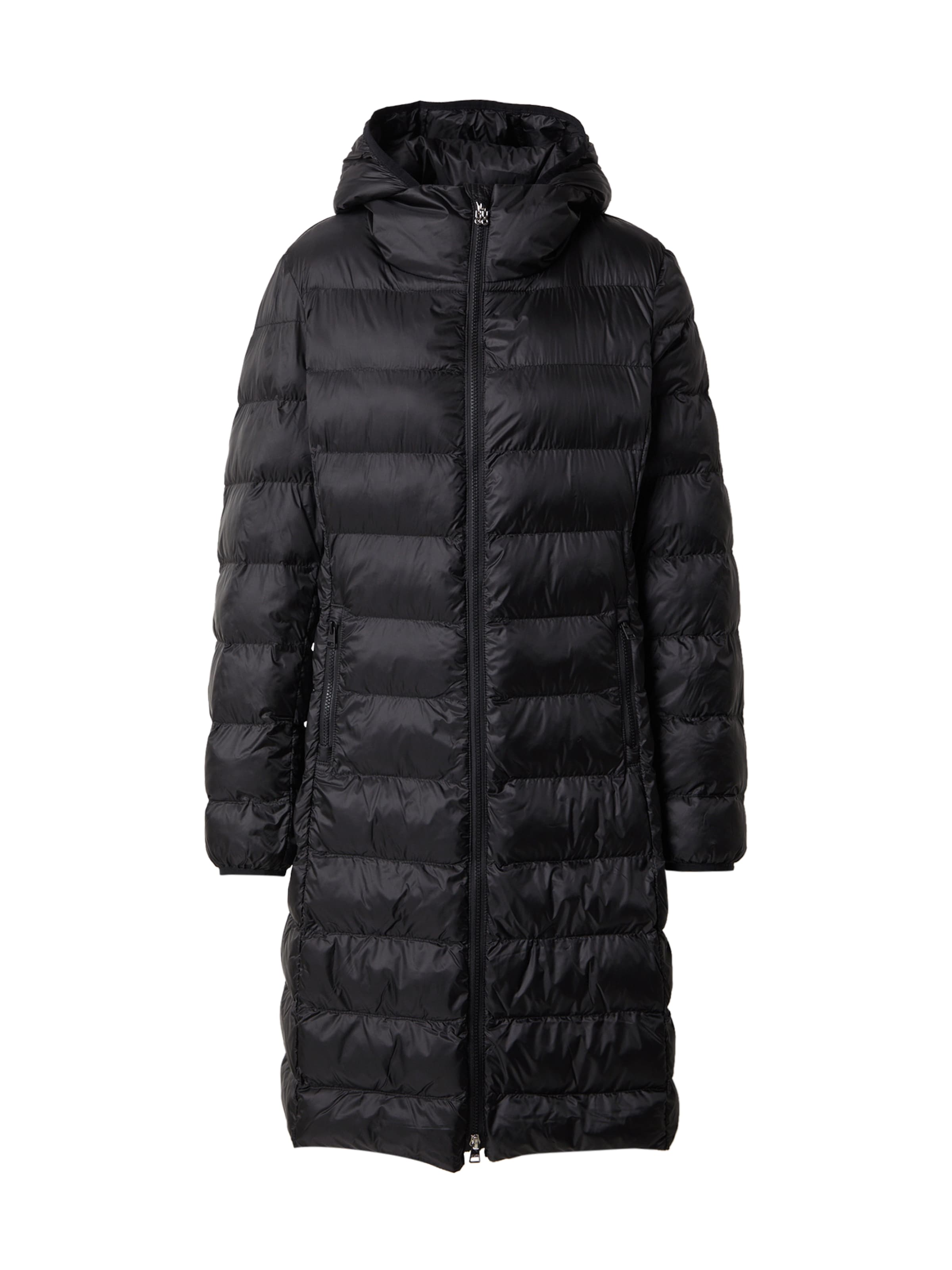 HUGO Mantel 'Famalia-3' in Schwarz: Vorderseite