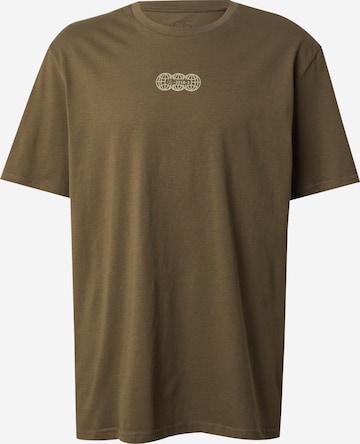 QS Shirt in Groen: voorkant