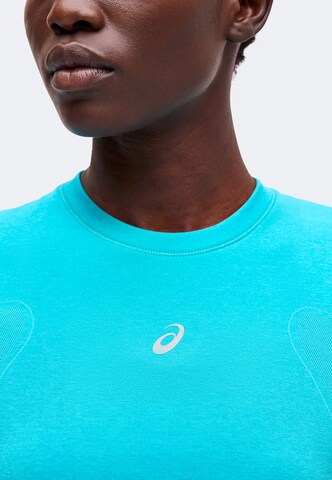 ASICS Performance shirt 'Road' in Blue