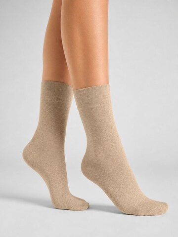 sockenkauf24 Socks 'Business Socken' in Beige