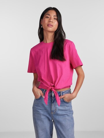 T-shirt 'TIA' PIECES en rose