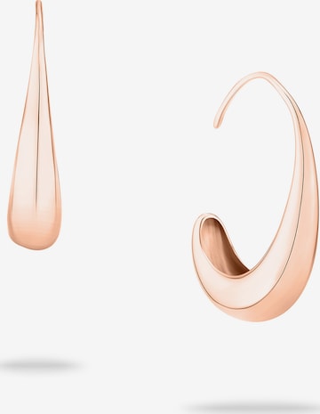 Echtzeit Ohrringe in Gold: Vorderseite