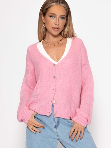 SASSYCLASSY Oversizestrickjacke‌‌‌‌ in Pink
