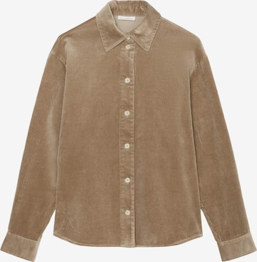 Marc O'Polo DENIM Blouse in Brown: front