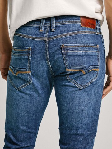 Effilé Jean Pepe Jeans en bleu