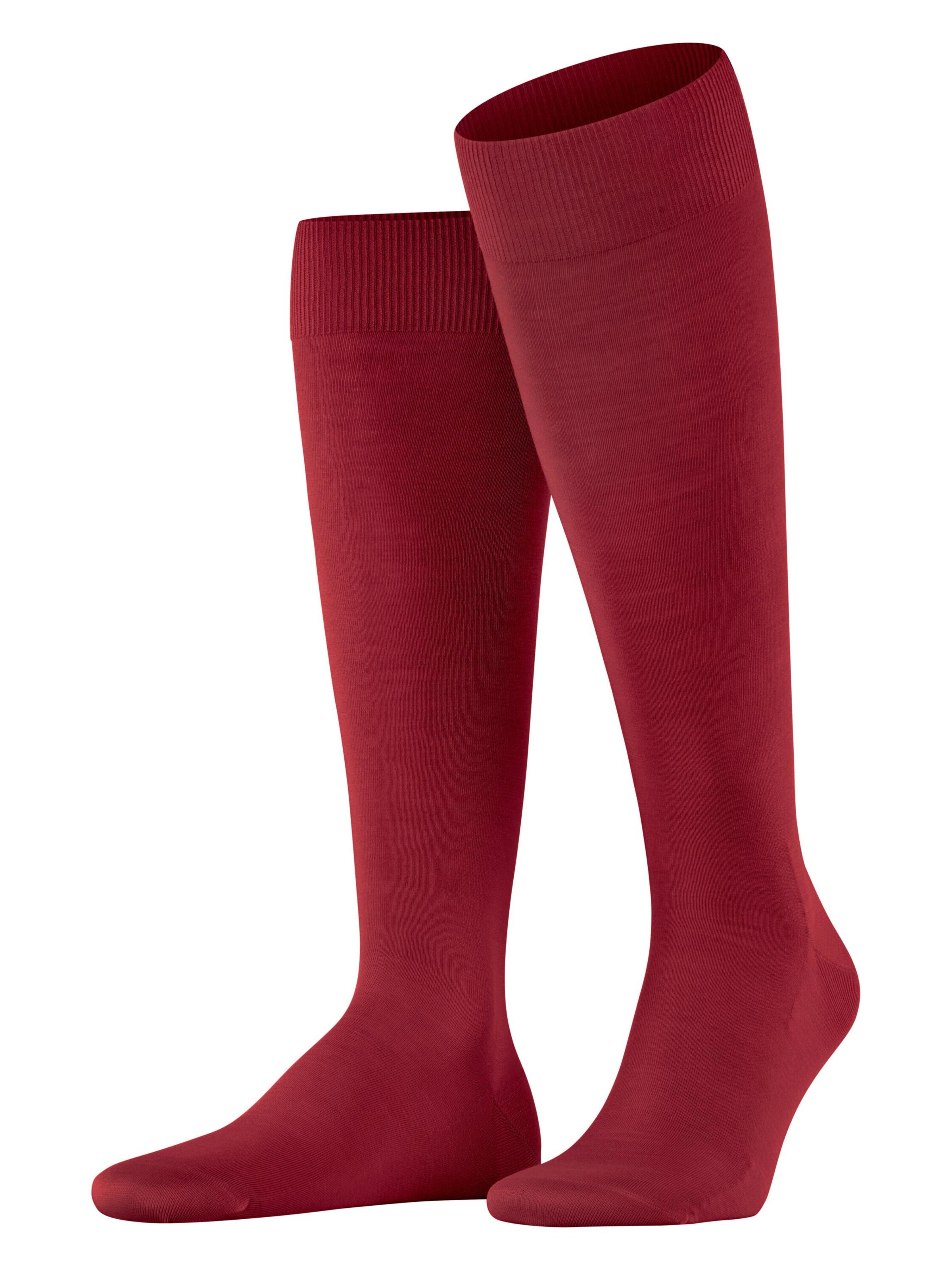 FALKE Knee High Socks 'ClimaWool' in Blood red, Item view
