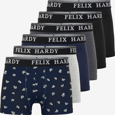Felix Hardy Bokserki w kolorze atramentowy / nakrapiany szary / czarny / białym, Podgląd produktu
