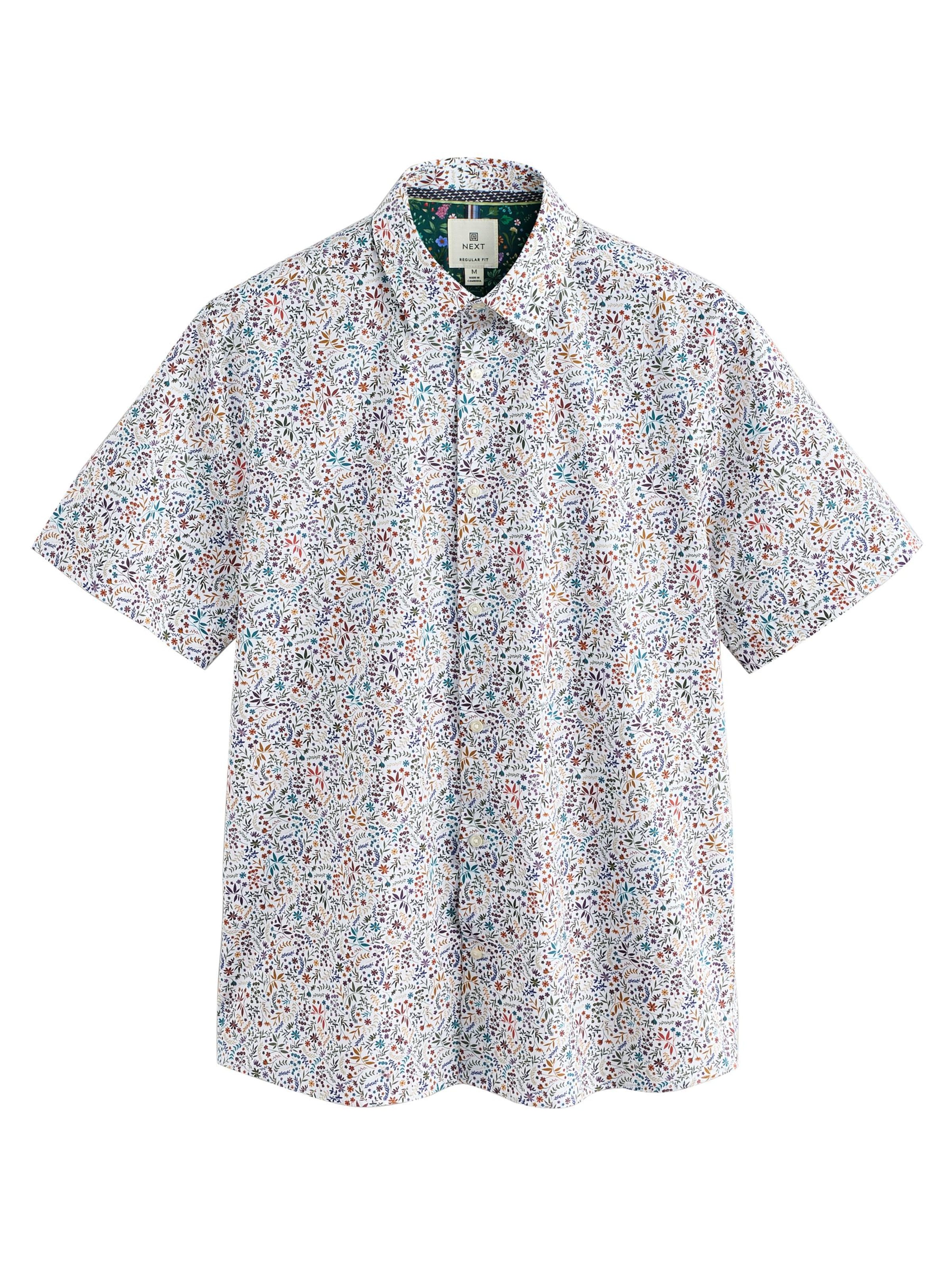 Next Regular fit Πουκάμισο σε λευκό: μπροστά