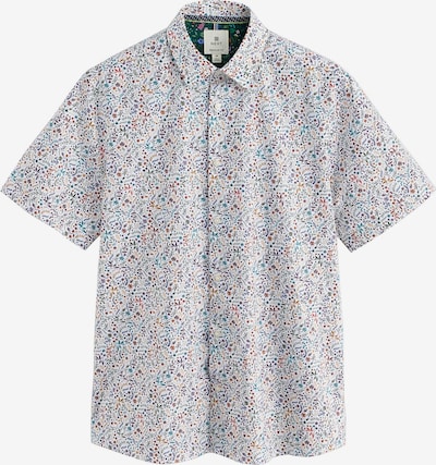 Marškiniai iš Next, spalva – žalia / benzino spalva / raudona / balta, Prekių apžvalga