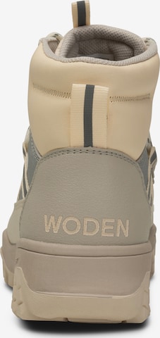 WODEN Schnürstiefel 'Tessa' in Beige