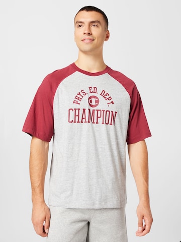 Champion Authentic Athletic Apparel Paita 'Legacy' värissä harmaa: edessä