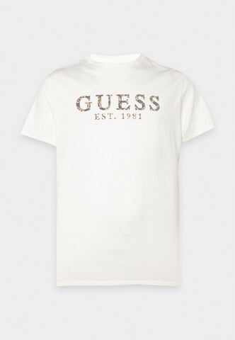 Maglietta di GUESS in bianco: frontale