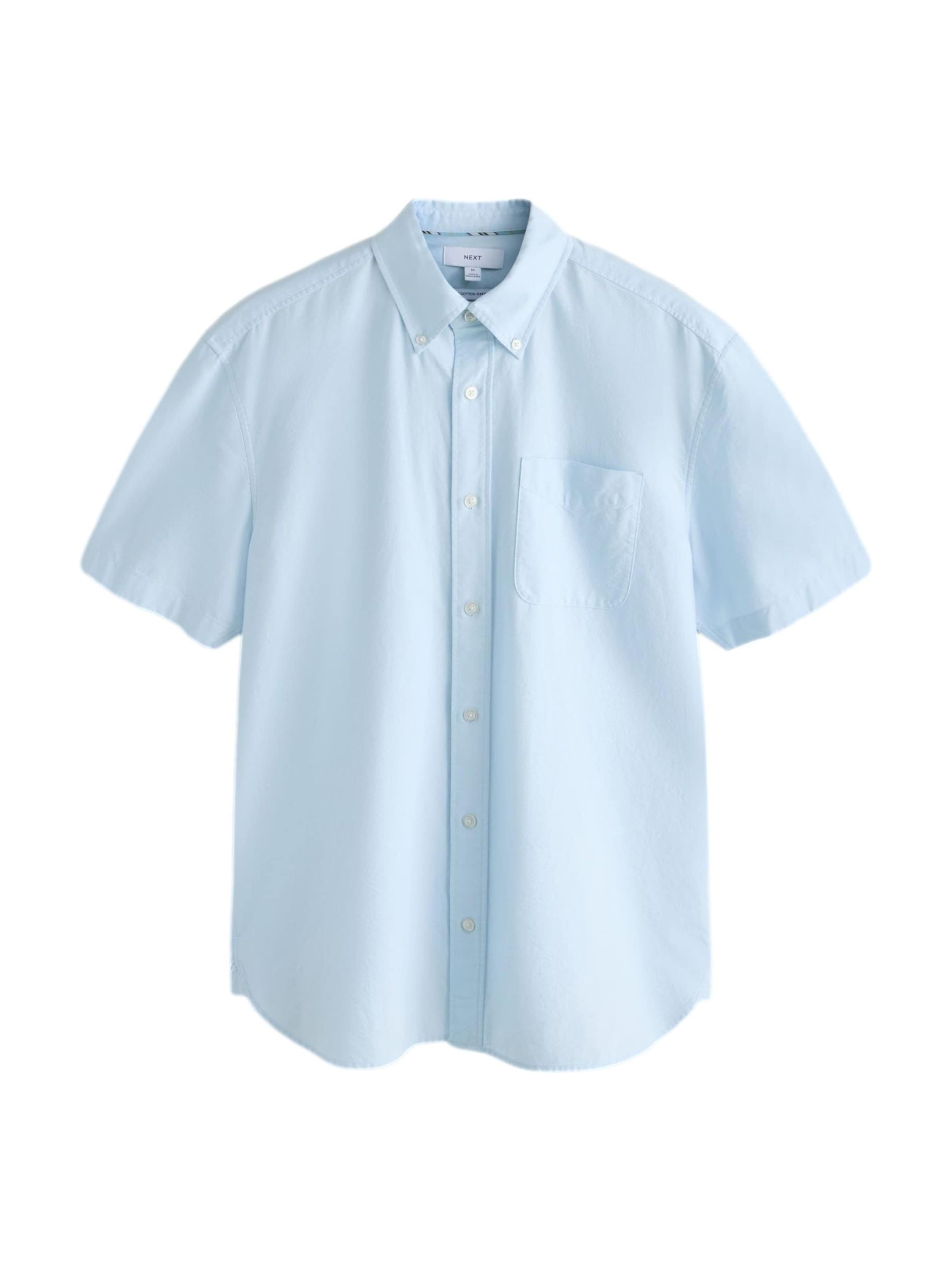 Next - Ajuste regular Camisa en azul: frente