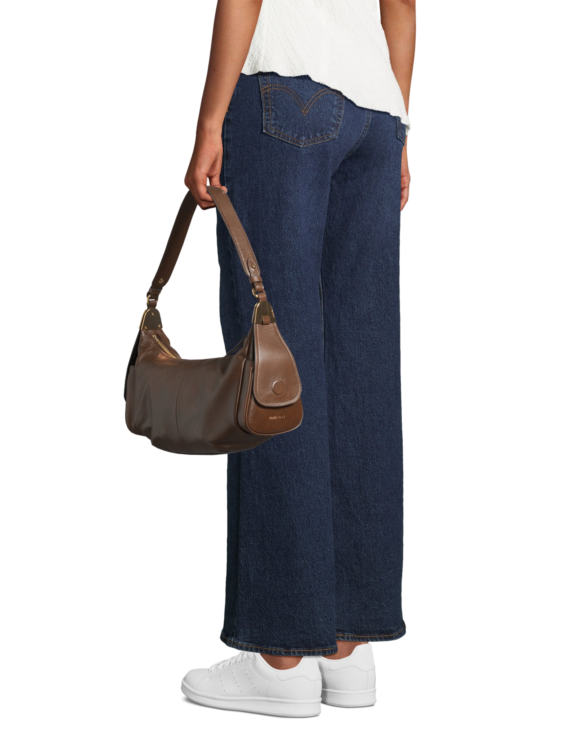 Coccinelle Shoulder Bag 'CAMPUS VINTAGE' in Brown