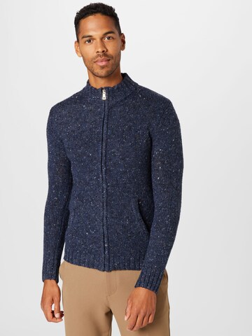 Vestes en maille 'WILL' Key Largo en bleu : devant