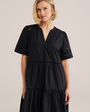 WE Fashion Kjole i sort