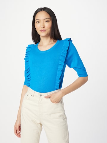 minus - Jersey 'Vesia' en azul: frente