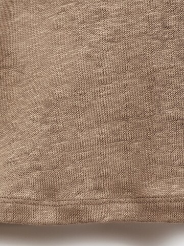 T-shirt 'LING' MANGO en marron