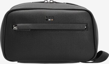 HUGO BOSS Kulturtasche 'Ray' in Schwarz: Vorderseite