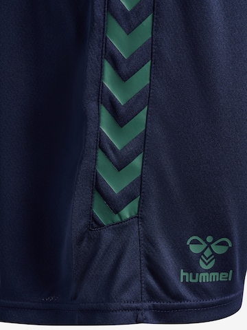 Hummel Regular Sports trousers 'Staltic Poly' in Blue