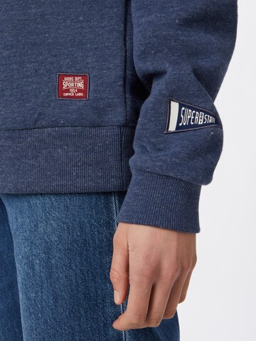 Superdry Sweatshirt in Blauw