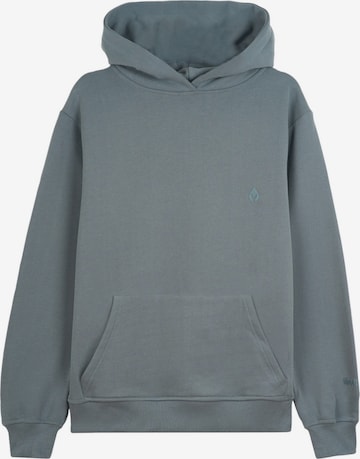 NOORLYS Sweatshirt 'MIKA' in Blau: Vorderseite
