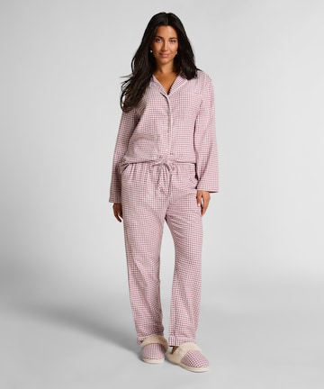 Pantalon de pyjama Hunkemöller en violet : devant