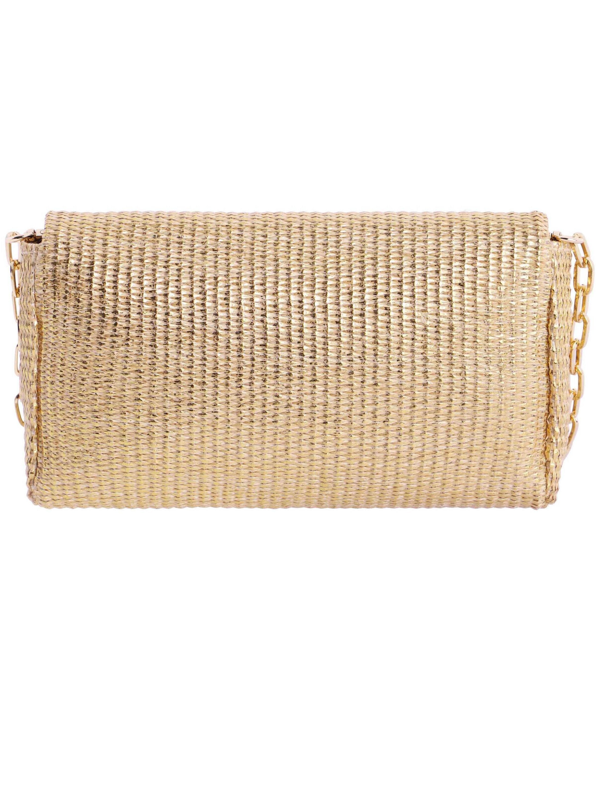 eferri - Bolso de hombro en oro