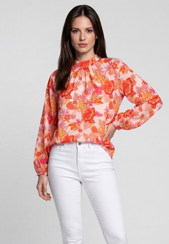 Usha - Blusa en naranja: frente