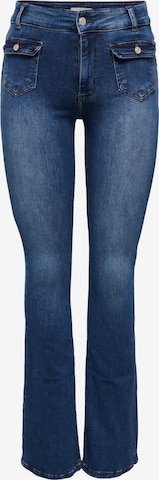 ONLY Flared Jeans 'Ebba' i blå: framsida