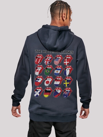 Sweat-shirt 'The Rolling Stones Voodoo Lounge Tongues' F4NT4STIC en bleu