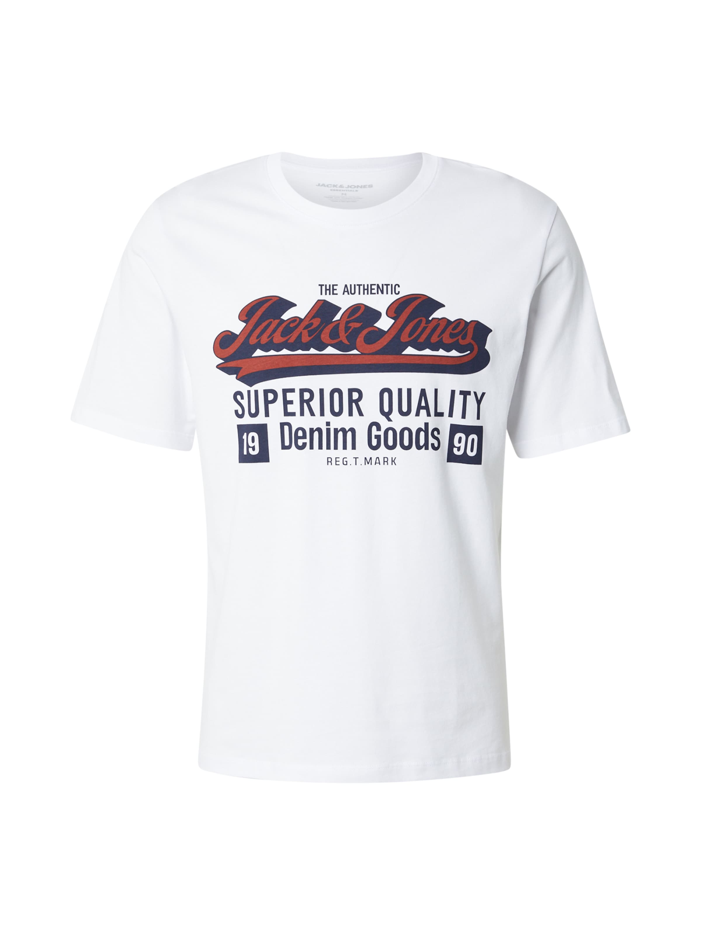 Maglietta di JACK & JONES in bianco: frontale