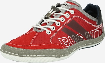 bugatti Athletic Lace-Up Shoes 'Canario' in Red: front