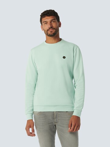 No Excess Sweatshirt in Groen: voorkant