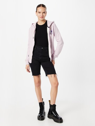 Superdry Zip-Up Hoodie in Pink