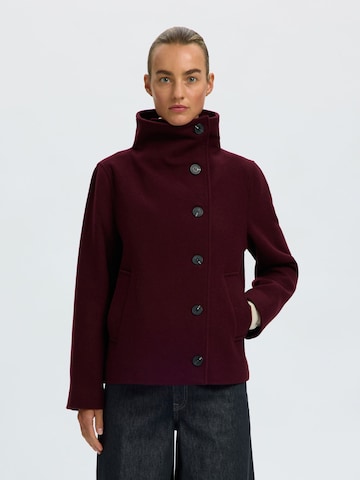Cappotto di mezza stagione di SELECTED in rosso: frontale