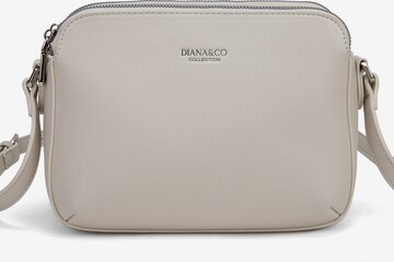 Borsa a tracolla di Diana&Co. in beige: frontale