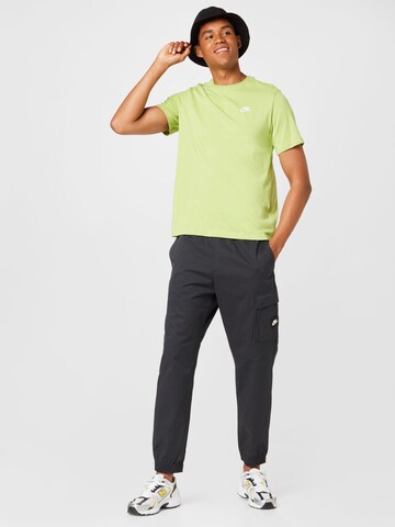 Nike Sportswear Regular Fit Shirt 'Club' in Grün