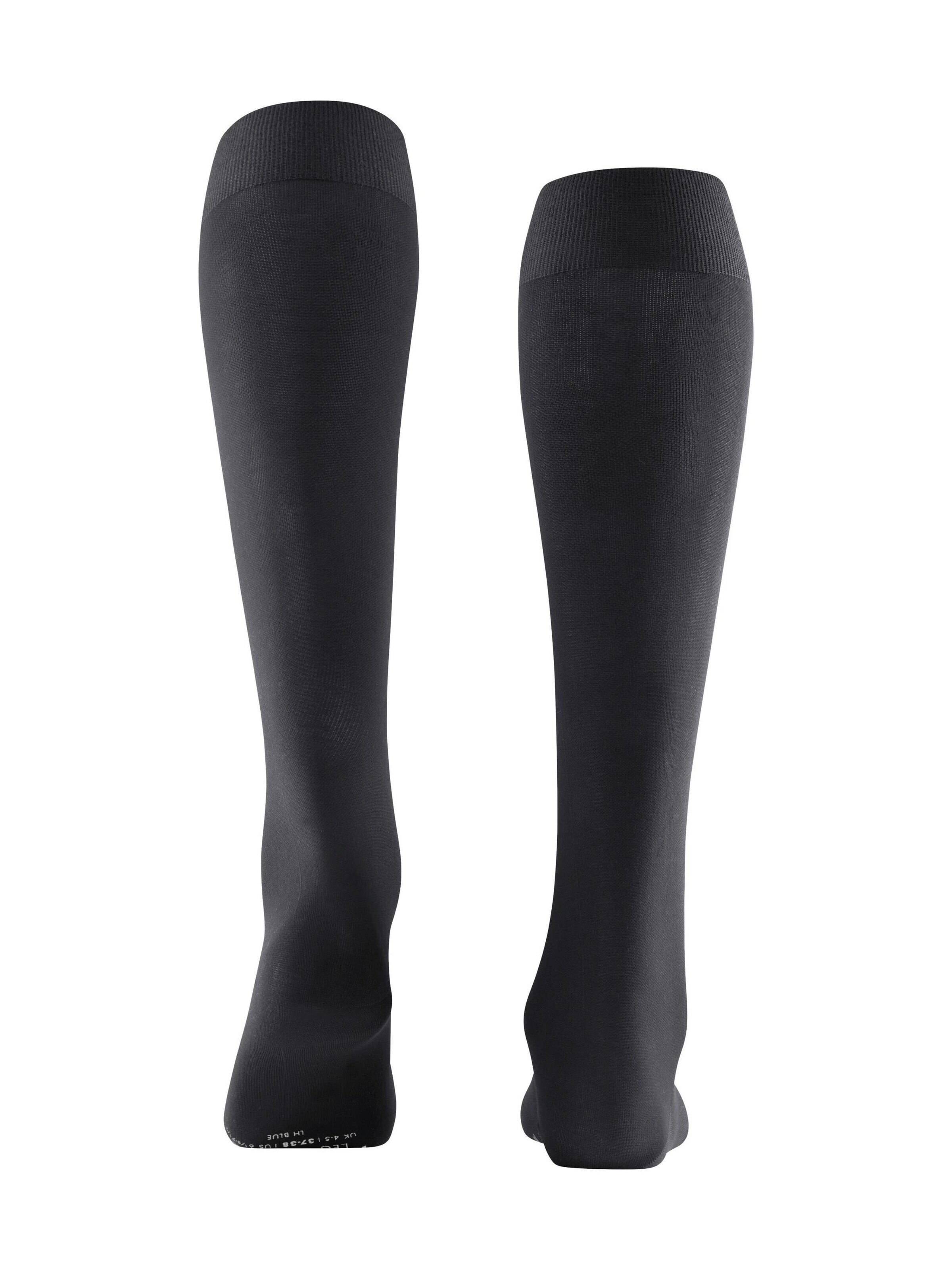 FALKE Over the Knee Socks 'Vitalizer' in Grey