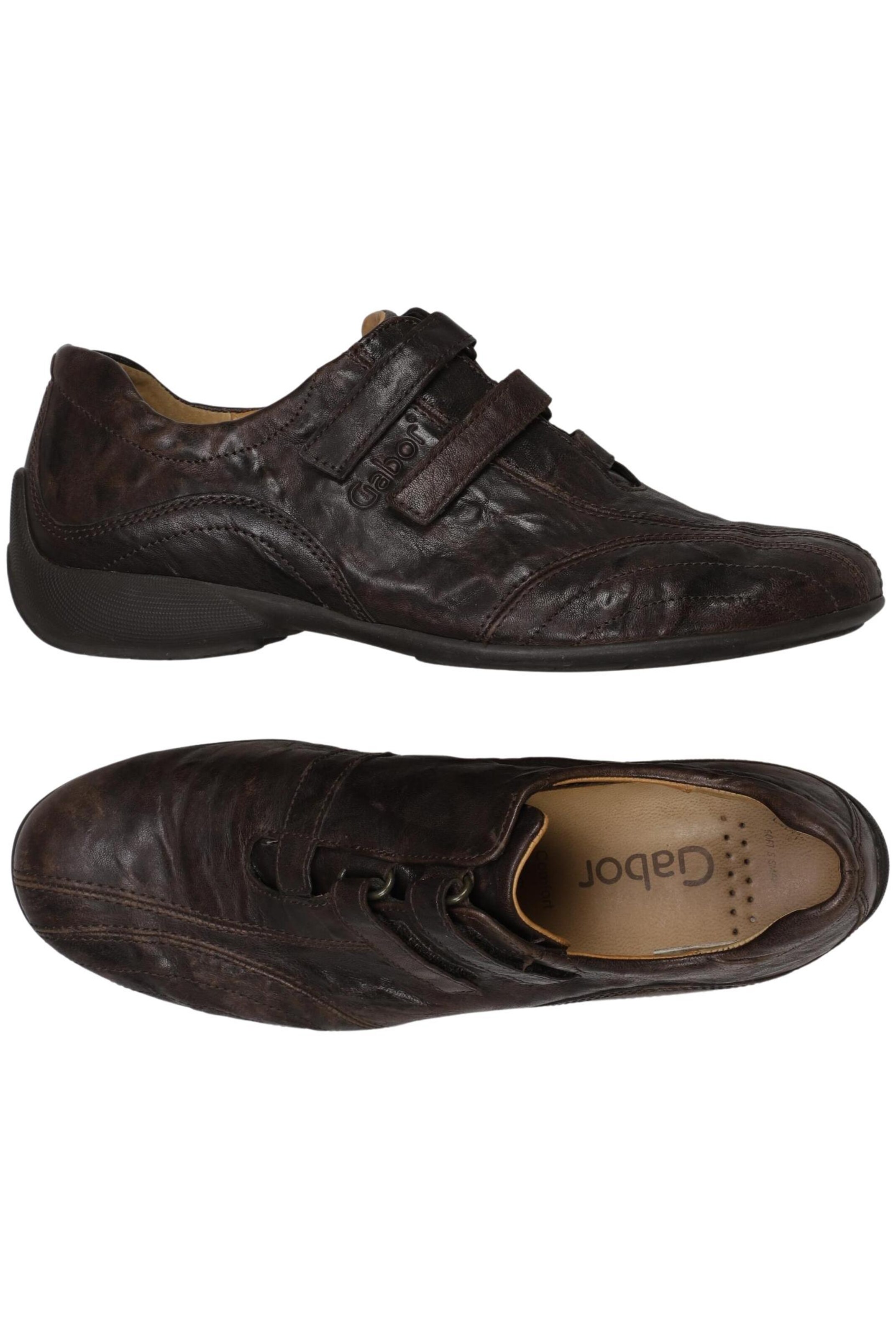 GABOR Halbschuh 38 in Braun: Vorderseite