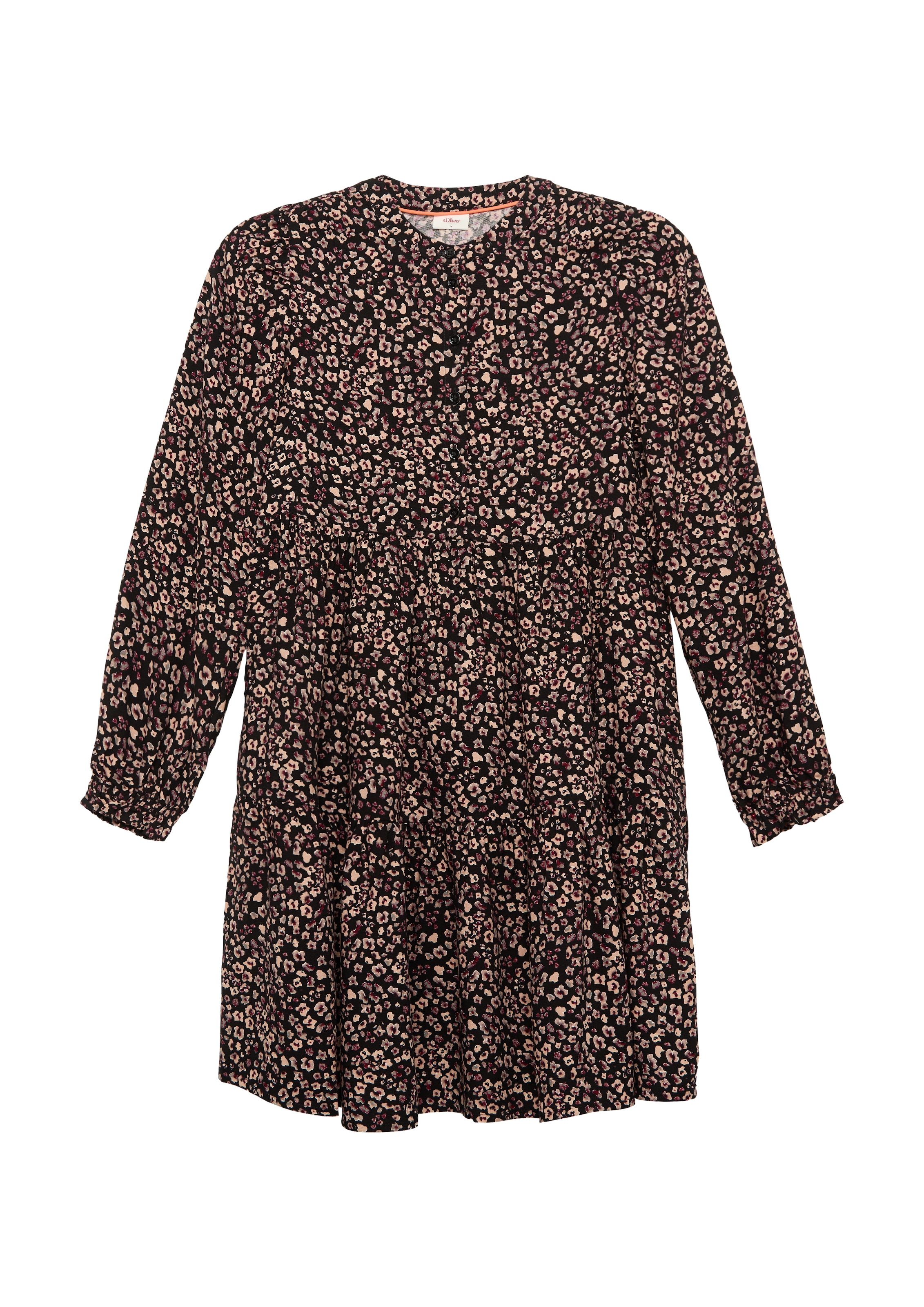 s.Oliver Kleid in Schwarz: Vorderseite