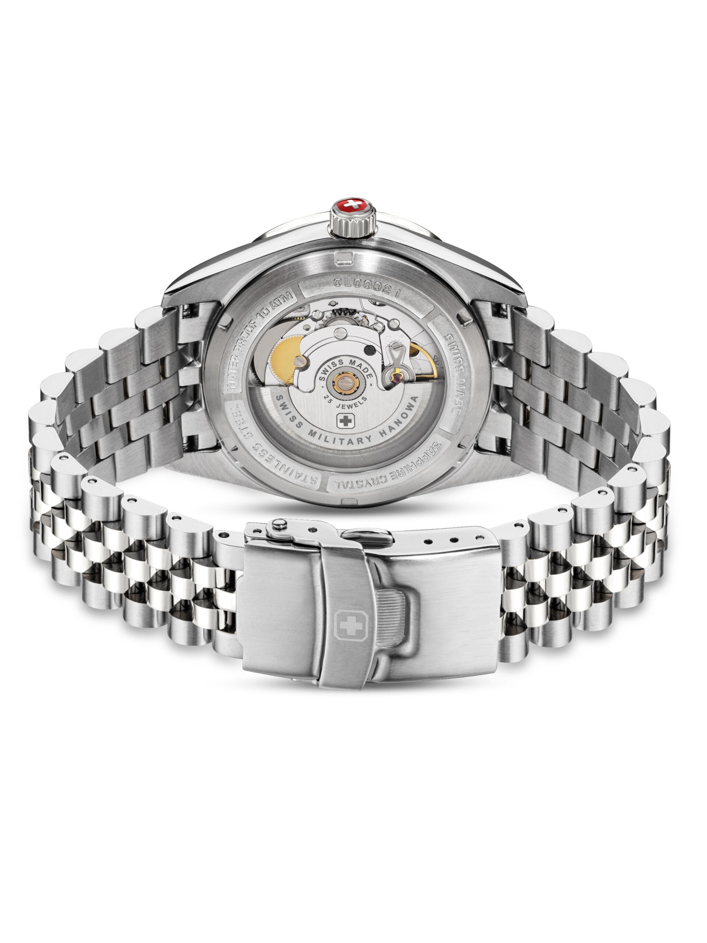 SWISS MILITARY HANOWA Analog watch 'Diligenter' in Silver