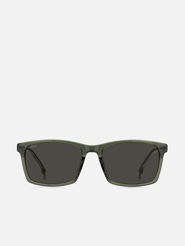 HUGO BOSS - Gafas de sol en verde: frente