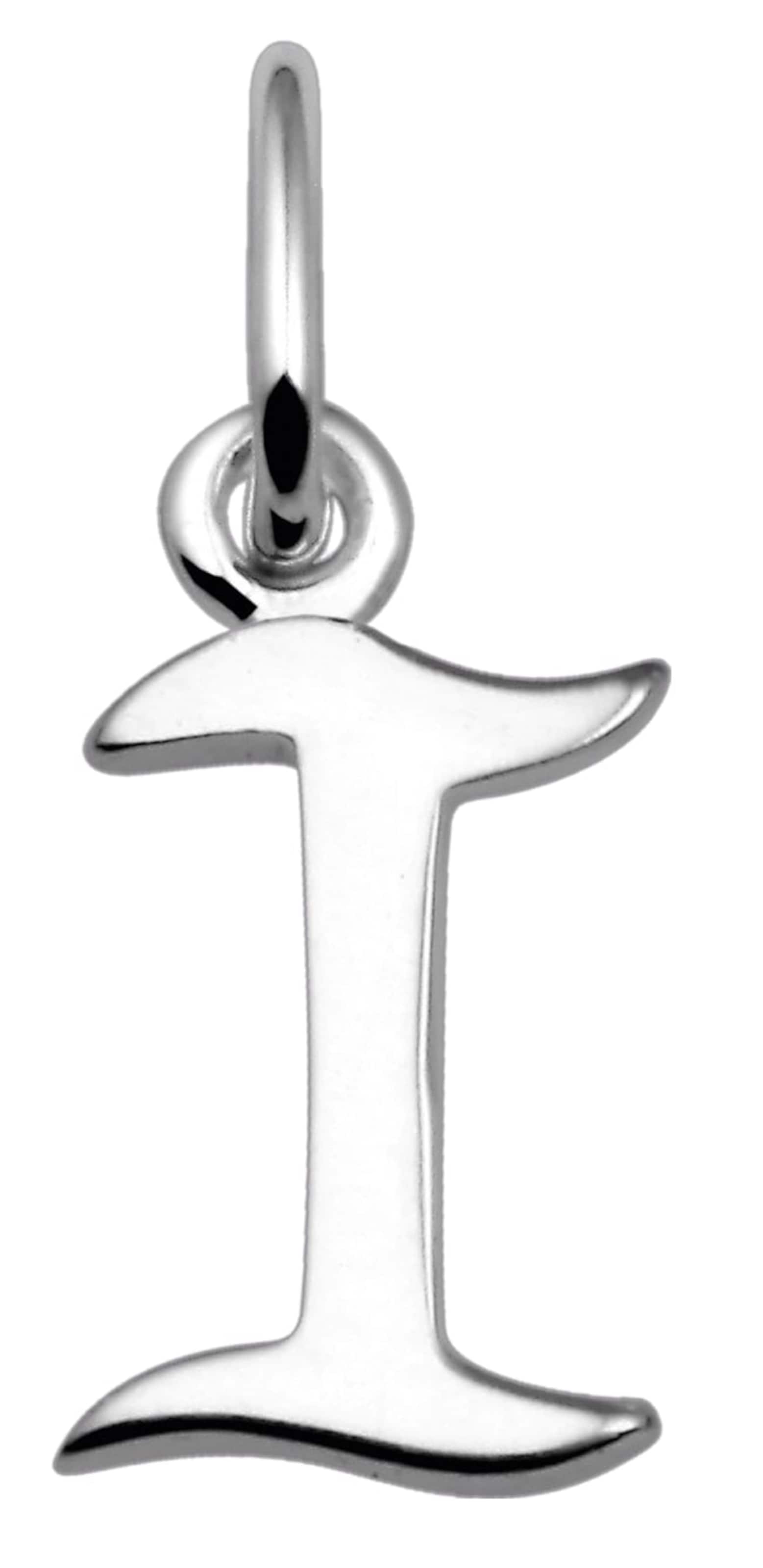 Lucardi Pendant 'Basic' in Silver: front
