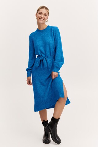 b.young Knit dress in Blue: front